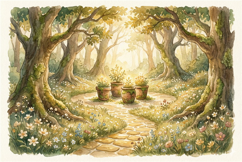 Jardim Central do Reino Contado